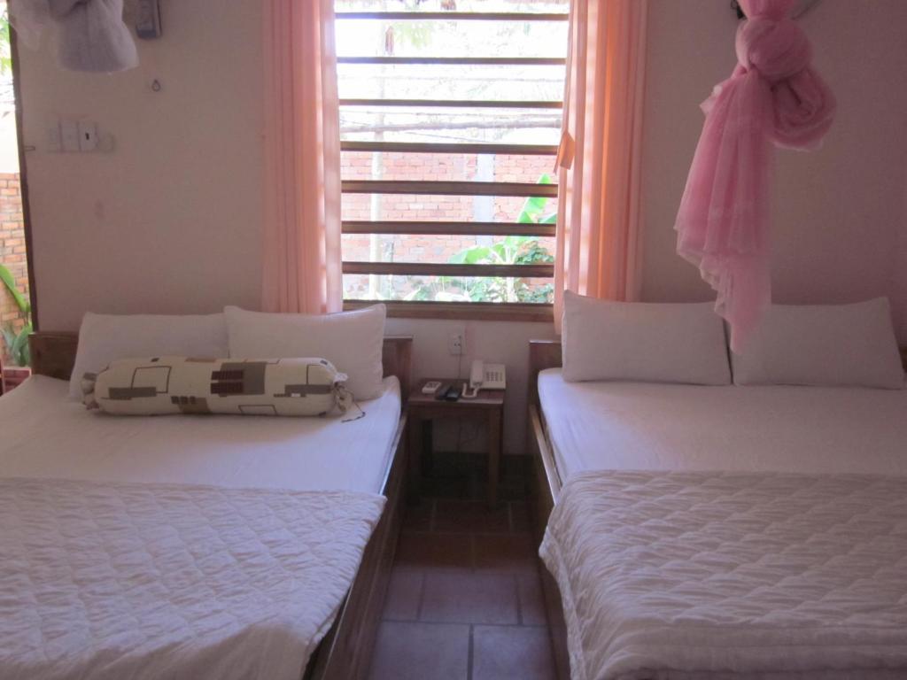 ホテル Song Xanh Bungalow フーコック 部屋 写真
