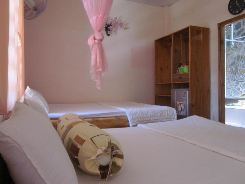 ホテル Song Xanh Bungalow フーコック 部屋 写真